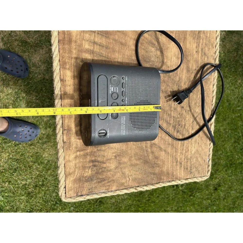 Sony ICF-C218 Dream Machine Auto Time Set AM/FM Alarm Clock Radio Tested